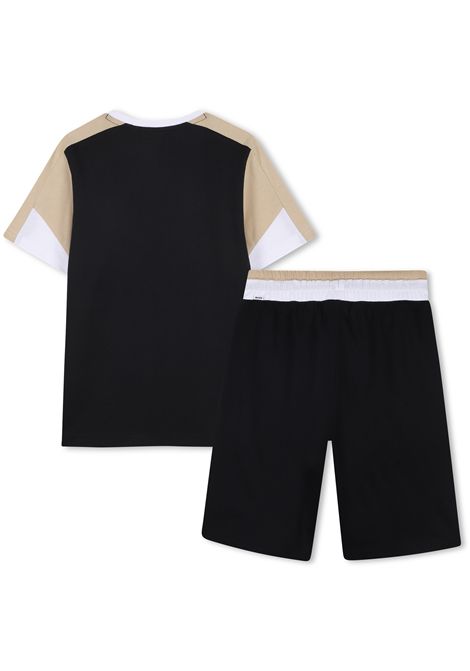 Completo t-shirt e bermuda HUGO BOSS KIDS | J5300609B